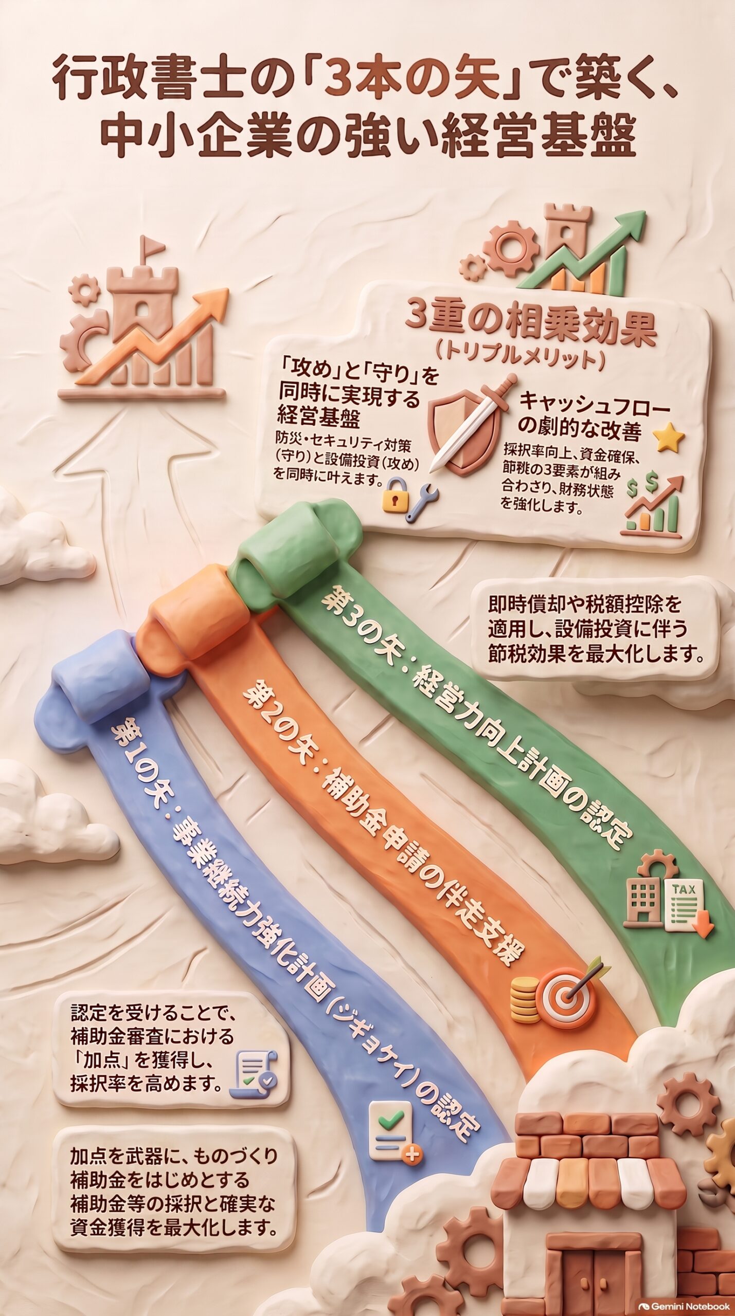 「3本の矢」経営支援